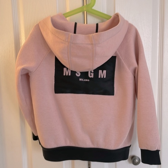 MSGM 5Y Girls Zip-Hoodie - Picture 2 of 4